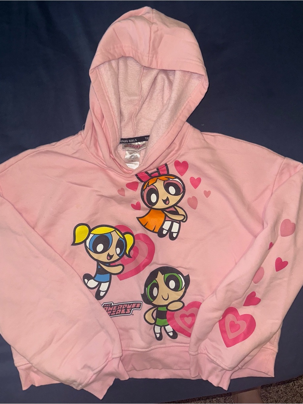 Powerpuff Girls Pink Hoodie Sweatshirt for Kids